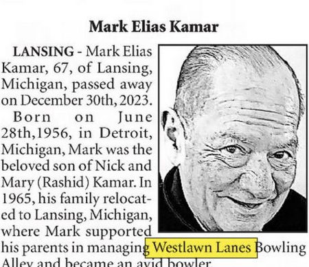 Westlawn Lanes - Jan 14 2024 Former Operator Passes Away (newer photo)
